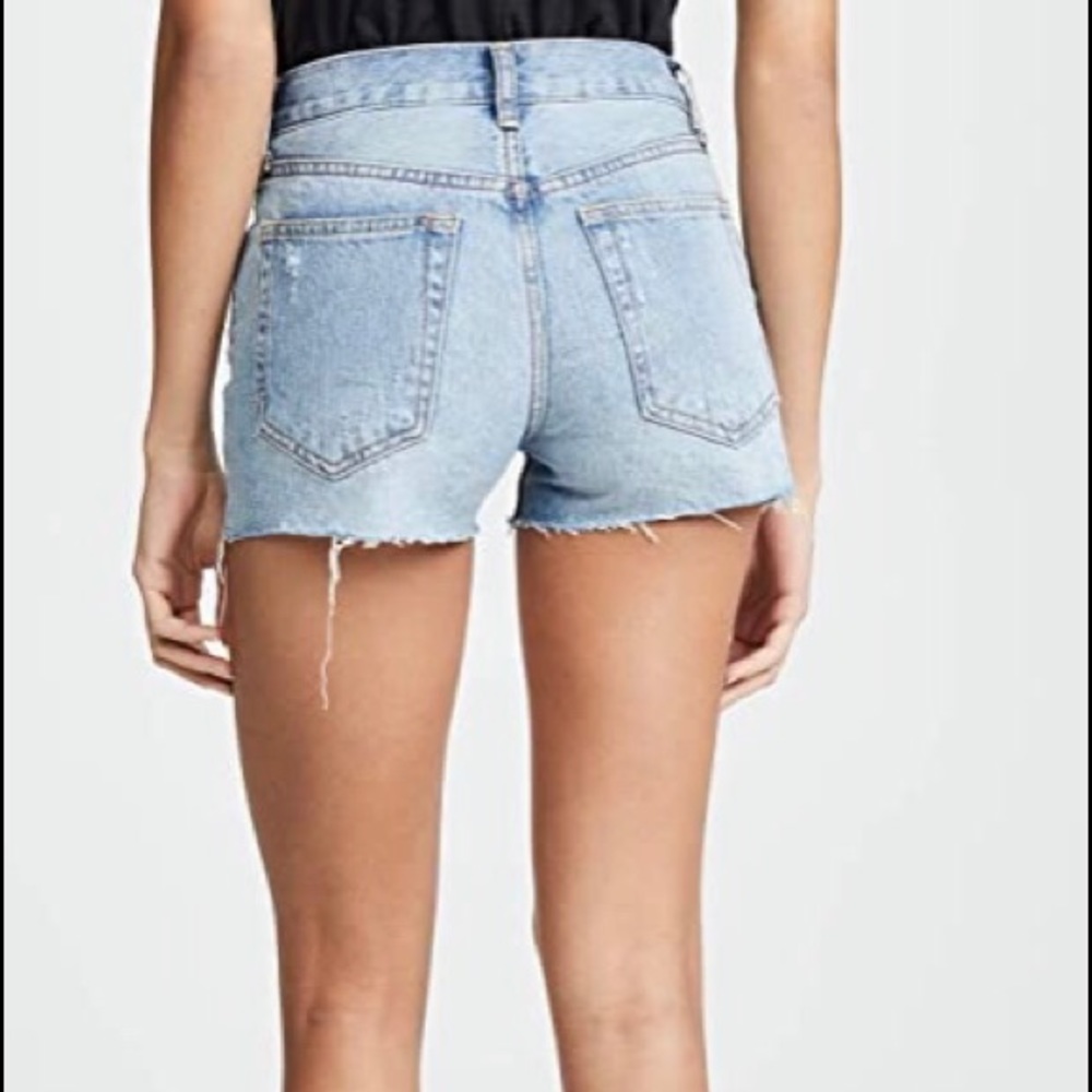 FREE PEOPLE Sofia distressed denim shorts - Picture 2 of 11